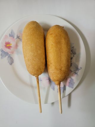 오마뎅 한우핫도그 — 5점을 준 리뷰어가 2021년 5월 올린 사용 사진