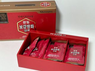 광동생활건강 [광동]진하고 깊은 풍미, 광동 보감쌍화진액 100mL * 18포 — 3.5점을 준 리뷰어가 2024년 6월 올린 사용 사진