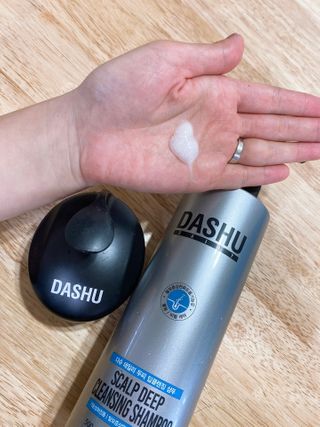 다슈코리아 다슈 데일리 두피 딥 클렌징 샴푸 500ml — 5점을 준 리뷰어가 2021년 2월 올린 사용 사진