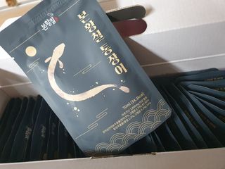 [비린내 완벽제거] 본황칠 통장어 국내산 장어즙 아르기닌 2800mg 장어즙효능 기력보강 — 5점을 준 리뷰어가 2022년 7월 올린 사용 사진