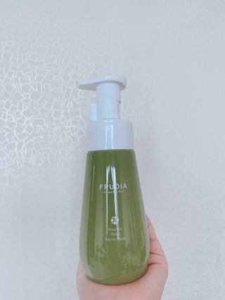 [후르디아] 아보카도 약산성 비건 여성 청결제 — 5점을 준 리뷰어가 2021년 7월 올린 사용 사진