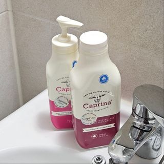 카프리나 프레쉬 산양밀크 어메이징 바디워시 500ml(오리지널향) — 5점을 준 리뷰어가 2023년 4월 올린 사용 사진