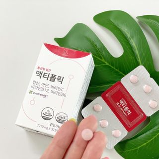 [리노브] 4세대 활성엽산 액티폴릭 270mg x 30정 — 5점을 준 리뷰어가 2022년 7월 올린 사용 사진