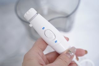 주식회사 클린디 [클린디] 양치 후 남은 이물질, 물치실로 완벽 제거 🦷 구강세정기 세트 [맞춤 칫솔 + 치약 포함] — 5점을 준 리뷰어가 2022년 1월 올린 사용 사진