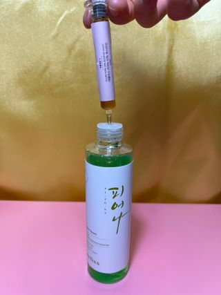 에클리스 피어나 스킨토너 — 5점을 준 리뷰어가 2022년 2월 올린 사용 사진