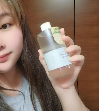 [후르디아] 눈시림없는 올영 립앤아이 리무버 — 5점을 준 리뷰어가 2023년 11월 올린 사용 사진