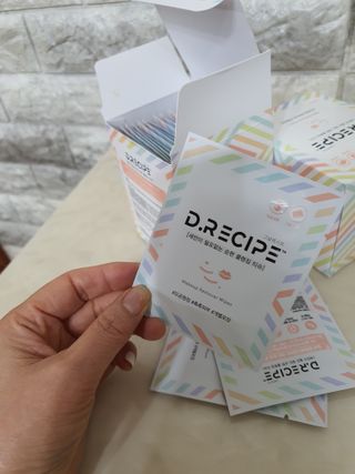 디레시피 세안이 필요없는 순한 클렌징 티슈 — 5점을 준 리뷰어가 2021년 1월 올린 사용 사진