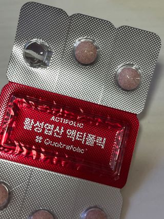 [리노브] 4세대 활성엽산 액티폴릭 270mg x 30정 — 5점을 준 리뷰어가 2022년 8월 올린 사용 사진