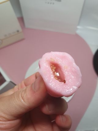 종로복떡방 레트로 3총사 꿀떡 세트 — 5점을 준 리뷰어가 2021년 4월 올린 사용 사진