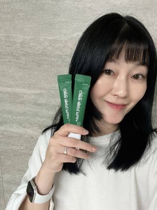 바오랩스 다편한 캐비지 사과키위양배추즙 — 5점을 준 리뷰어가 2023년 12월 올린 사용 사진