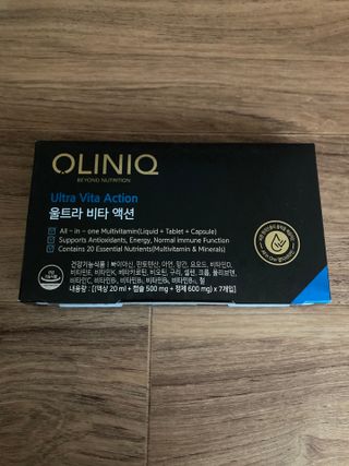 올리닉 울트라비타액션 — 5점을 준 리뷰어가 2021년 12월 올린 사용 사진