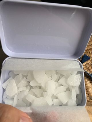 [아이스칩스] 무설탕 비건 자일리톨 캔디 7종 2개기준 — 3점을 준 리뷰어가 2021년 7월 올린 사용 사진