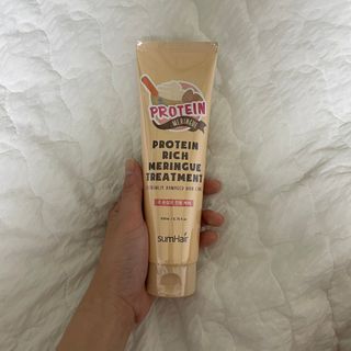 썸헤어 / SUMHAIR 썸헤어 프로틴 리치 머랭 트리트먼트 극손상모 전용 케어 — 5점을 준 리뷰어가 2021년 6월 올린 사용 사진