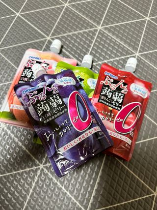 ORIHIRO 오리히로 곤약젤리 제로칼로리 130g 4종 4팩(맛별로 1팩씩) — 5점을 준 리뷰어가 2023년 1월 올린 사용 사진