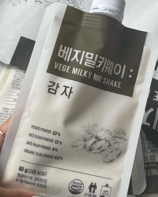 클린24시간 베지밀키웨이 감자 쉐이크 1세트 (5개) — 3.5점을 준 리뷰어가 2022년 9월 올린 사용 사진