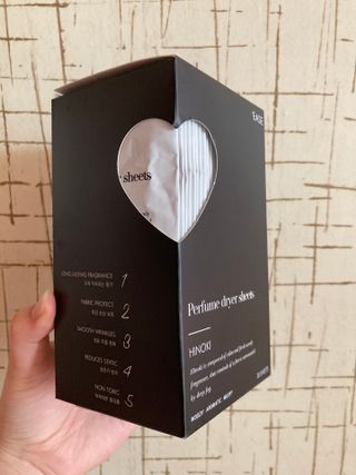 [이즈라이프코스메틱] 퍼퓸 드라이어 시트 히노끼향  or 블랑향 2중 택1 30매 — 5점을 준 리뷰어가 2021년 5월 올린 사용 사진