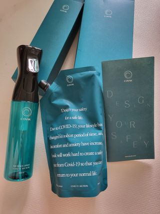 코박 스프레이 살균수  500ml 세트 — 5점을 준 리뷰어가 2022년 6월 올린 사용 사진