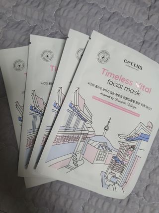 세뚜아(Cettua) 나우[세뚜아] 타임리스 바이탈 페이셜 마스크팩  Cettua Timeless  Vital Mask 4매 — 4점을 준 리뷰어가 2024년 3월 올린 사용 사진