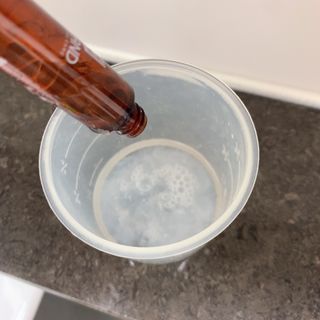 플로랜드 프리미엄 케라틴 체인지 헤어앰플 — 5점을 준 리뷰어가 2021년 12월 올린 사용 사진