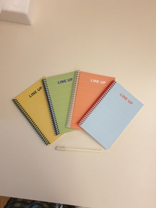 리훈 언제든지 필요한 기본 아이템 아무노트 4권세트+저점도펜[색상랜덤배송] — 5점을 준 리뷰어가 2021년 3월 올린 사용 사진