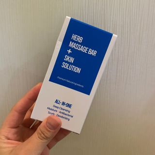 제이제이바이오 허브마사지바 올인원 알약비누 — 5점을 준 리뷰어가 2022년 2월 올린 사용 사진