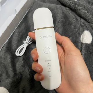 디하우트 랩 4 in 1 갈바닉 아쿠아 워터 필링기 스킨스크러버 — 5점을 준 리뷰어가 2021년 11월 올린 사용 사진