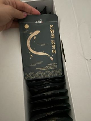 [비린내 완벽제거] 본황칠 통장어 국내산 장어즙 아르기닌 2800mg 장어즙효능 기력보강 — 5점을 준 리뷰어가 2022년 8월 올린 사용 사진