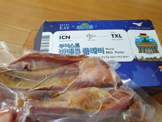 [테이스티나인] [레디잇x부루마불] 부어스트 바베큐 플래터 1000g — 5점을 준 리뷰어가 2022년 4월 올린 사용 사진