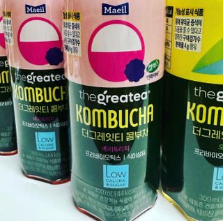 더그레잇티 콤부차 [매일유업] 더그레잇티 44kcal 콤부차 300ml *12개입 (오리지널 6개+베리리치 6개) — 5점을 준 리뷰어가 2023년 7월 올린 사용 사진