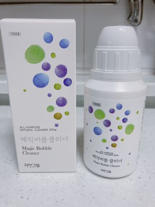 자연그램 매직버블클리너 250g — 4점을 준 리뷰어가 2021년 2월 올린 사용 사진
