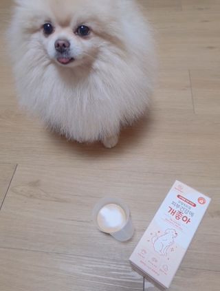 My Pet Care 모발과 모질 피부건강에 개좋아 — 3점을 준 리뷰어가 2021년 1월 올린 사용 사진