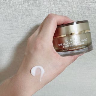 피부미 골드베릴 미라클페어 세레이징 퍼밍 크림 50ml — 5점을 준 리뷰어가 2021년 9월 올린 사용 사진