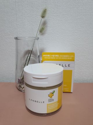 랑벨 비타 에너지 잡티 앰플 패드 65매 (투명하고 밝은 얼굴 광채패드) — 5점을 준 리뷰어가 2022년 5월 올린 사용 사진