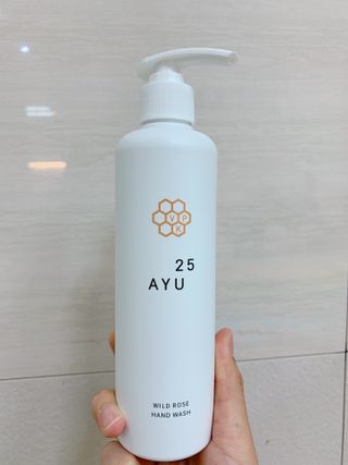 AYU25[아유트웬티파이브]피부 진정, 보습 와일즈 로즈 핸드워시 — 5점을 준 리뷰어가 2021년 5월 올린 사용 사진