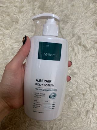 셀라피 에이리페어 바디로션 340ml — 4.5점을 준 리뷰어가 2021년 1월 올린 사용 사진