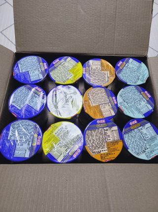 NISSIN 닛신 컵누들  4종 - 씨푸드오리지날, 씨푸드 스파이시, 씨푸드 커리, 씨푸드 XO소스 — 4점을 준 리뷰어가 2022년 3월 올린 사용 사진