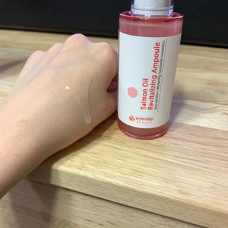 아이앤립 / EYENLIP 아이앤립 연어오일 리바이탈라이징 토너+앰플+크림 3종 세트 — 5점을 준 리뷰어가 2021년 4월 올린 사용 사진
