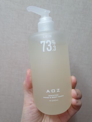 에일리언오더즈 센티드 핸드 앤 바디 워시 290ml (3종 택1) — 5점을 준 리뷰어가 2023년 8월 올린 사용 사진