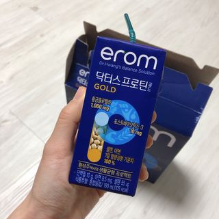 이롬 erom 닥터스 프로틴 골드 — 4점을 준 리뷰어가 2021년 4월 올린 사용 사진