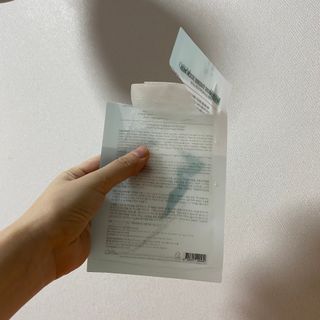 에이스노 레스큐 이미디에이트 수딩 시트마스크 — 5점을 준 리뷰어가 2021년 11월 올린 사용 사진