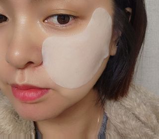 씨드렛 큐컴버 수딩 토너 패드 — 5점을 준 리뷰어가 2023년 2월 올린 사용 사진