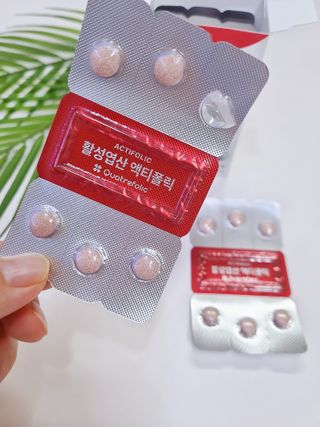 [리노브] 4세대 활성엽산 액티폴릭 270mg x 30정 — 5점을 준 리뷰어가 2022년 9월 올린 사용 사진