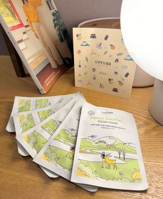 세뚜아(Cettua) [세뚜아] 포레스트 수딩 마스크 Cettual Forest  Soothing Mask 5매 — 4.5점을 준 리뷰어가 2024년 1월 올린 사용 사진