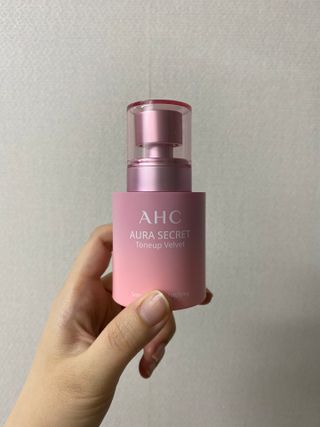 AHC 아우라 시크릿 톤업 벨벳 — 4.5점을 준 리뷰어가 2021년 4월 올린 사용 사진