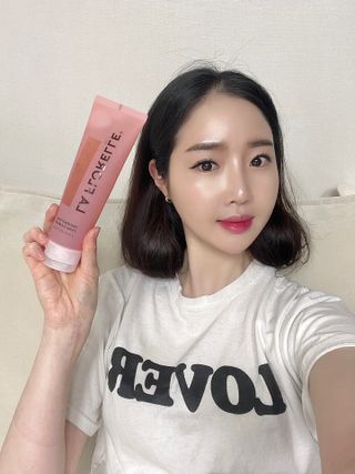 라플로렐 프로방스 로즈 폼클렌저 — 5점을 준 리뷰어가 2022년 1월 올린 사용 사진