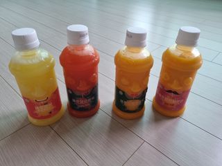 탐라원 제주의 맛, 몬딱주스 4종세트 - 한라봉몬딱주스, 천혜향몬딱주스, 청귤에이드, 당근몬딱주스 — 4.5점을 준 리뷰어가 2021년 8월 올린 사용 사진