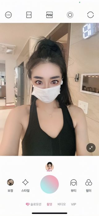 케이퓨리 KF80 덴탈 귀편한 숨쉬기편한 마스크 50매 — 5점을 준 리뷰어가 2023년 4월 올린 사용 사진