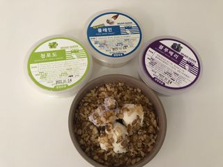 [브레이브퀸] 수제 그릭 요거트 3종세트 플레인 블루베리 청포도 — 5점을 준 리뷰어가 2022년 1월 올린 사용 사진