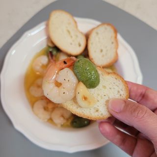 [테이스티나인][레디잇x부루마불] 감바스 뇨끼 460g — 4.5점을 준 리뷰어가 2022년 5월 올린 사용 사진