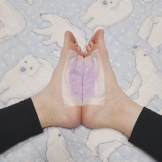 [레제르] 아로마 수액패치 발패치 30매입 -라벤더향/유칼립투스향/대나무향 — 5점을 준 리뷰어가 2022년 3월 올린 사용 사진